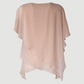 Limsa Club Elys Relaxed Chiffon Blouse in Mink — side view