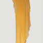 Limsa Club Celeste Kaftan Maxi Chiffon Dress in Yellow — product view