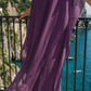 Limsa Club Celeste Kaftan Maxi Chiffon Dress — full-length view